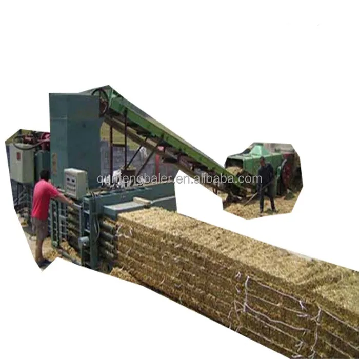 square pine straw baler for sale straw baler machine horizontal baler machine price