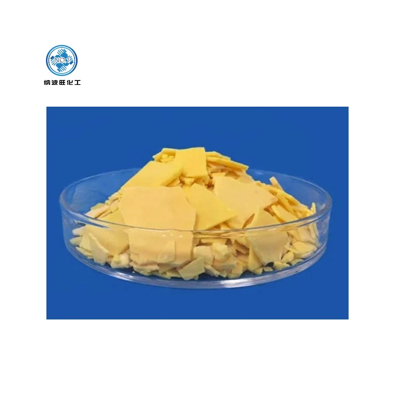 Yellow Flakes 70% Sodium Hydrosulfide CAS 16721-80-5 NaHS Sodium Hydrogen Sulfide  for Leather Industry