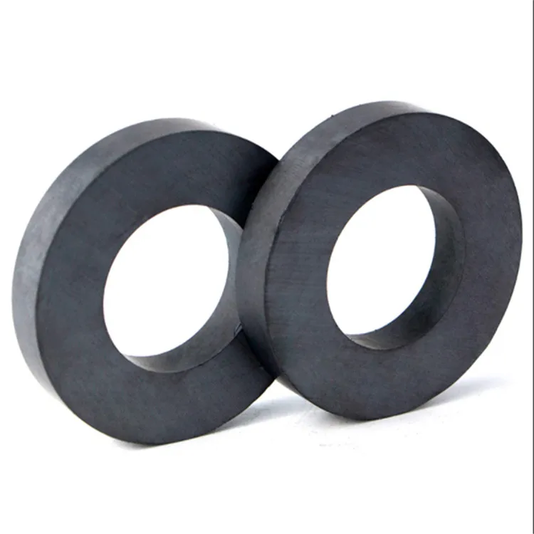 Hot Sale Professional Manufacturer Custom Arc Ring Ferrite Magnet For Motor Permanent High Grade Magnet
