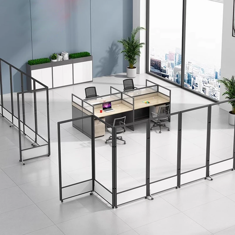YDPF-010 escritorio mesa de trabajo modern office desk furniture office furniture staff desk l shaped desk table work table