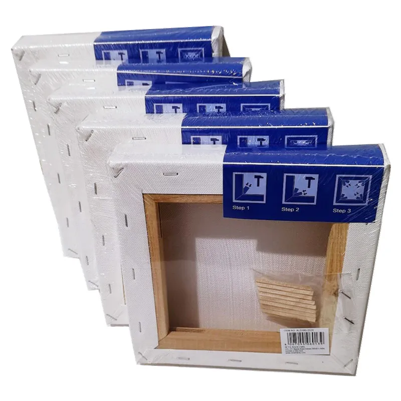 2023  high Quality 40*50cm Blank Cotton Painting Canvas Customized Size Stretched Canvas Board for Painting