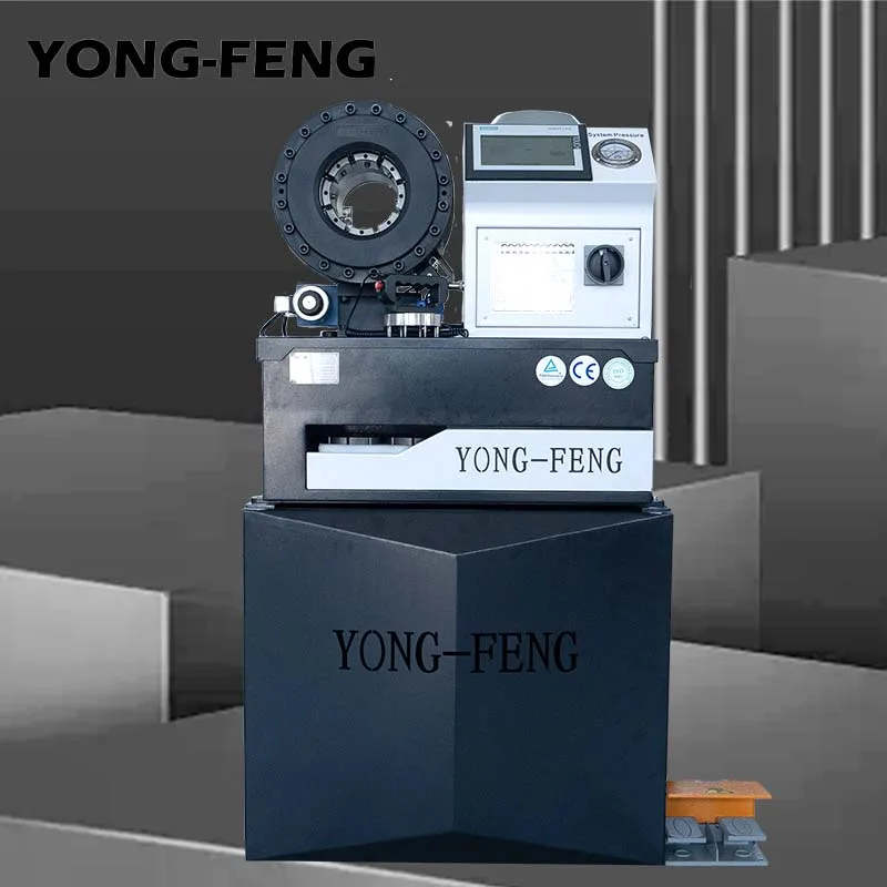 Factory YONG-FENG Y120D Directly Supply A/c Hose Crimper Kit Hydraulic Hose Crimper