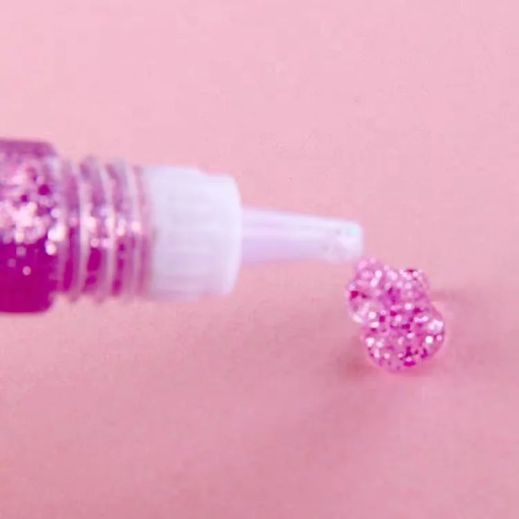 10ml glitter glue fast for handcraft use