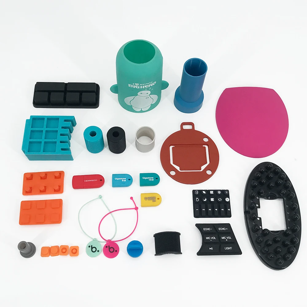 Food medical Grade custom-made Molded Silicone Rubber plastics products