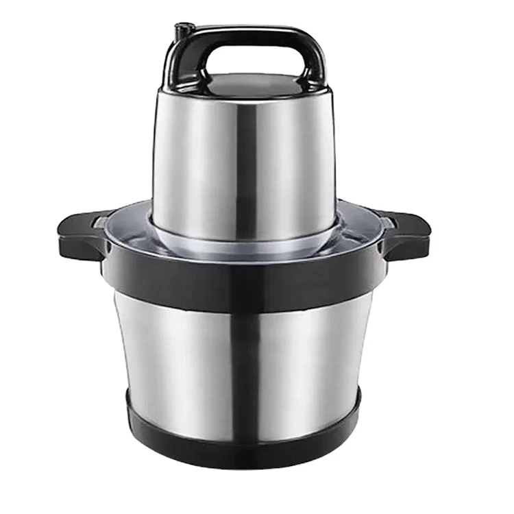 10L big capacity  vegetable food meat chopper portable stainless steel  electric meat grinder