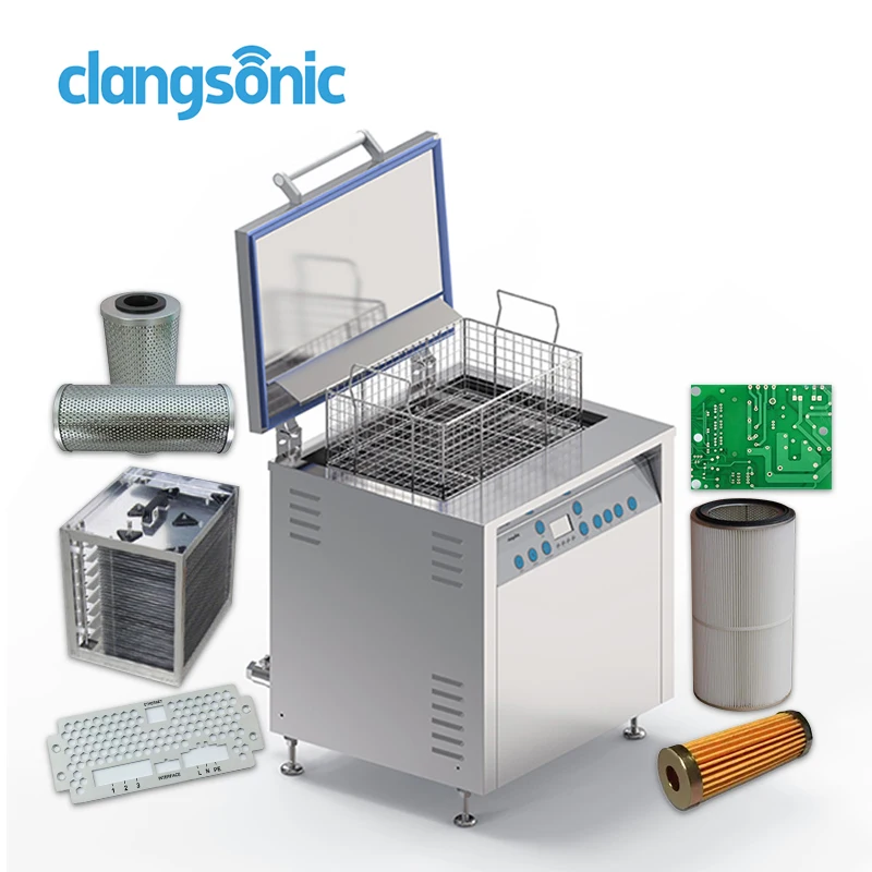 85L 28/68k 1500W Two Frequency Industrial Ultrasonic Cleaner Equipment Cleaning Machine