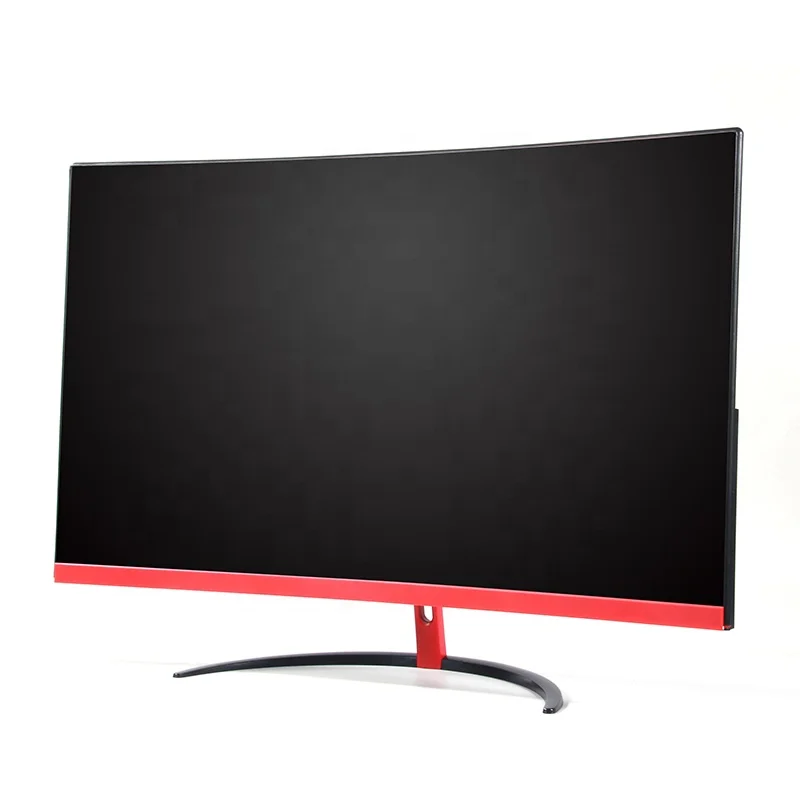 Cheap Factory Industrial Embedded IPS 27 Inch Thin Full High-definition 1K Pc Curved Desktop 144hz Gaming Monitor With Light