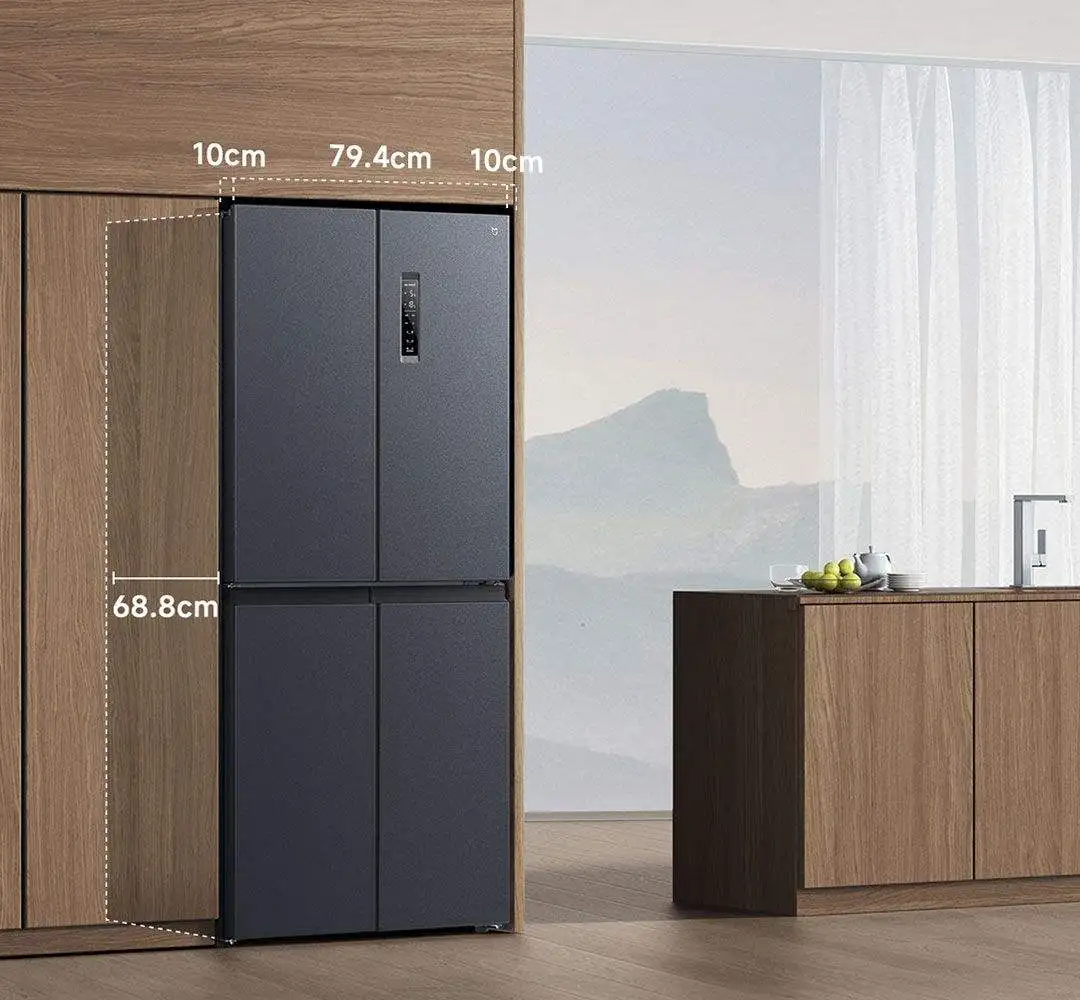 Холодильник Xiaomi mijia с перекрестным открытием 430L уровень 1 Энергоэффективная Бытовая морозильная