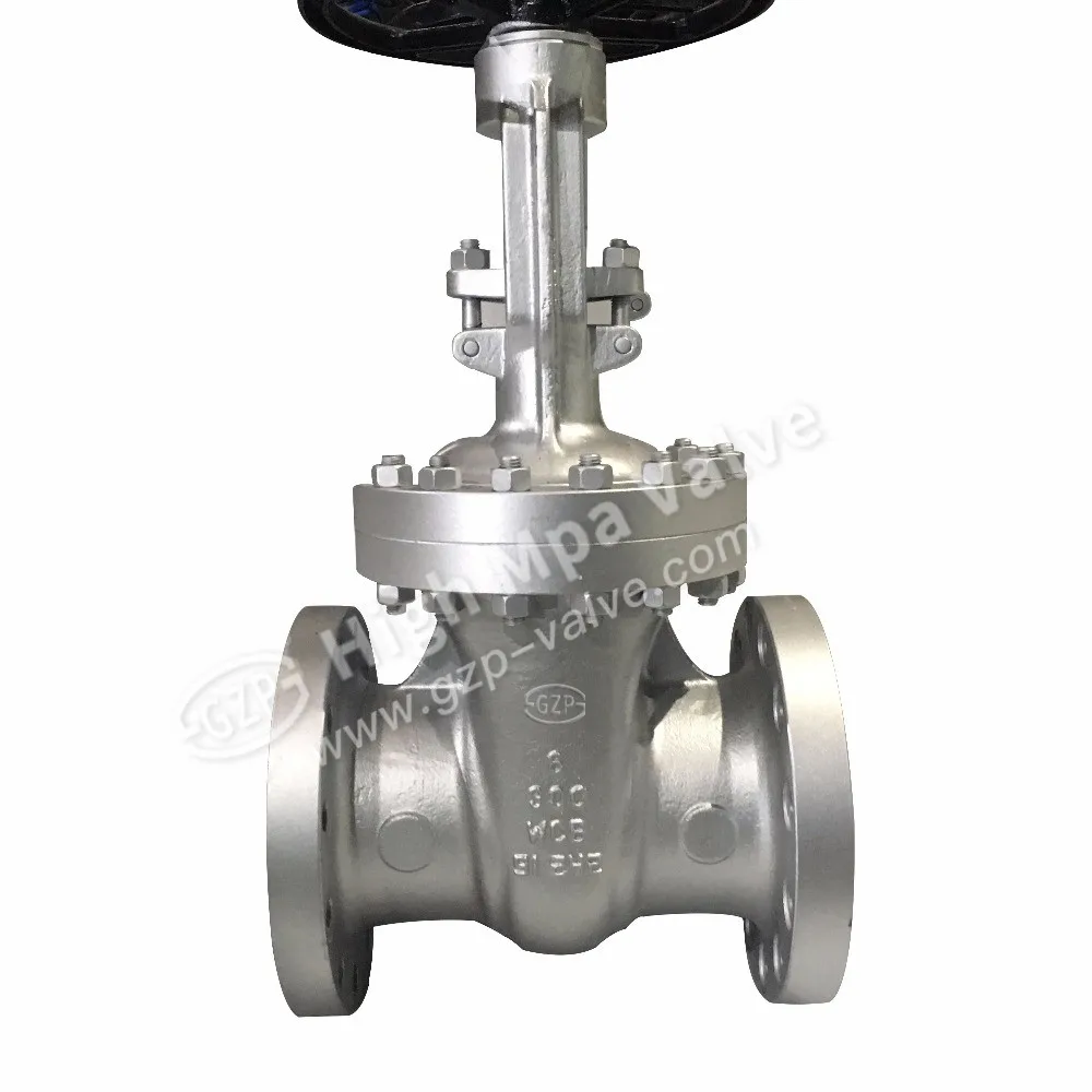 Хорошее качество DN50-DN1200 A216 WCB с выдвижным шпинделем Фланцевая задвижка