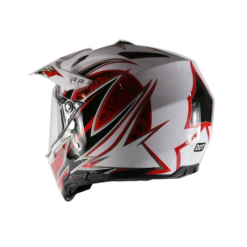 Wholesale Colorful Full Face Protective Head Cross Carbon Helmet