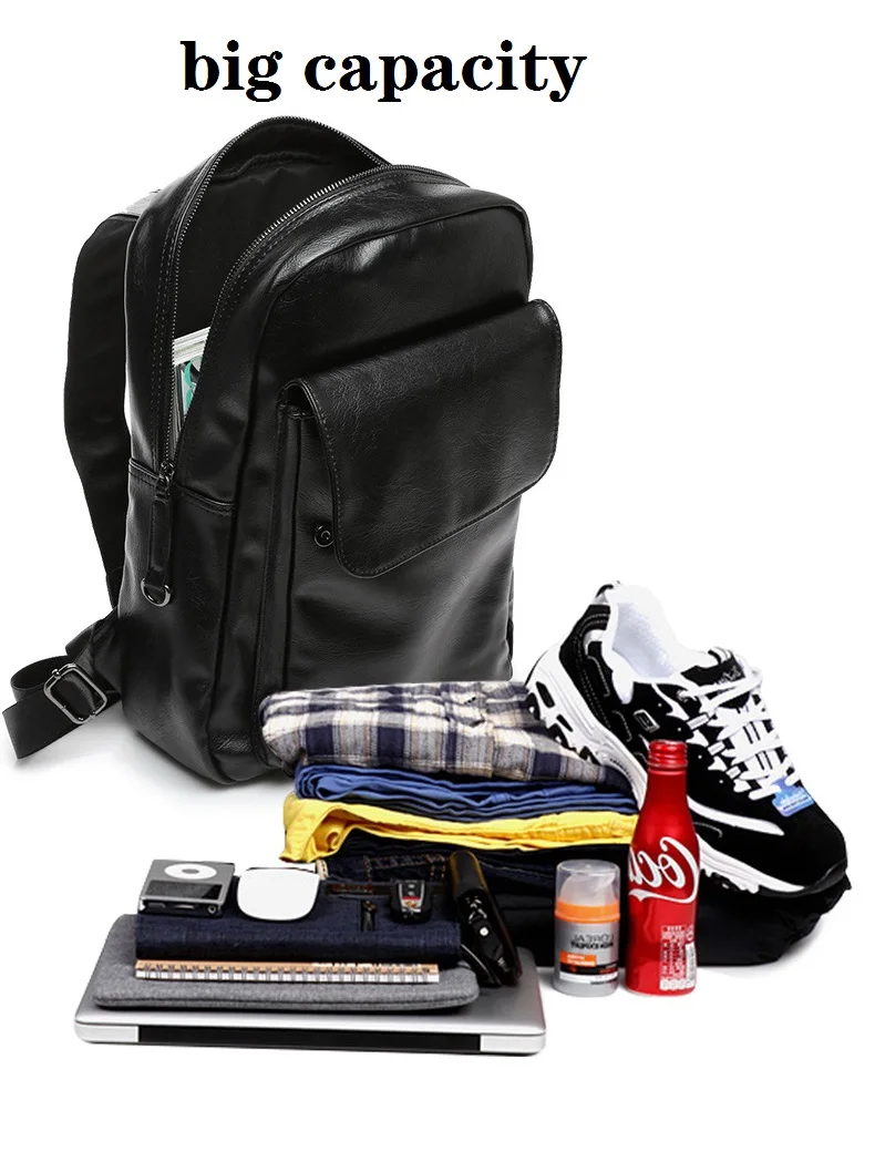 Оптовая продажа, сумка для ноутбука, мужской рюкзак для колледжа, кожаные сумки