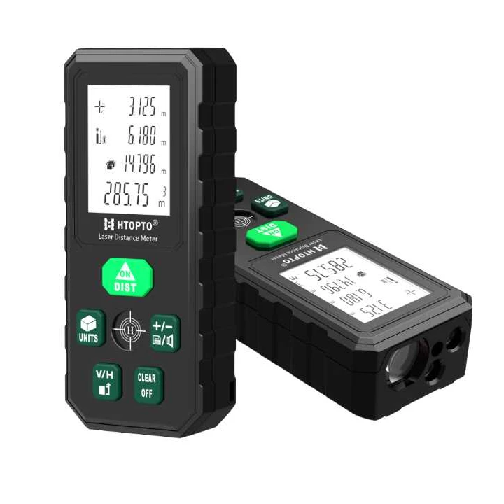 Indoor hand tool 40m 60m 80m 100m 120m long distance measuring laser level distance meter digital laser spirit level