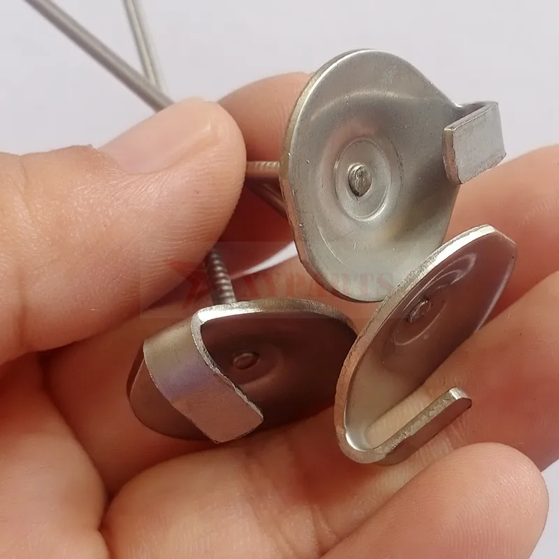 Stainless Steel Removable Blankets Fixing Rock Wool 14 Gauge Lacing Anchors