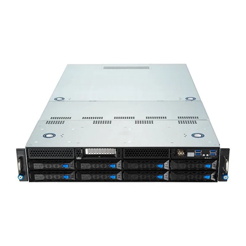 ESC4000A-E10 single-channel AMD EPYC deep learning host 2U rack-mounted GPU server