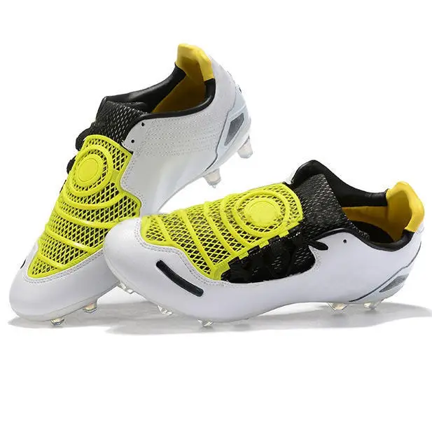 Professional Football Outdoor Long Spike Training Shoes for Men and Women, Outdoor Training, Non-slip and Wear-resistant