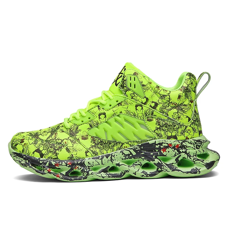 
Private label shoes manufacturers Large size 48 custom LOGO leather design your name band outer soles basketball shoes 