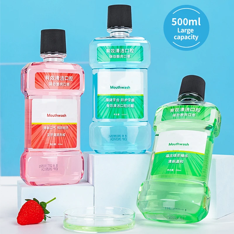 Private Label 250ml Natural Organic Teeth Whitening Oral Care Cleans Your Teeth Mouthwash