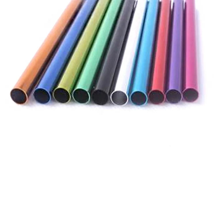 Custom 3003 aluminum alloy anodized profile square oval round tube pipes