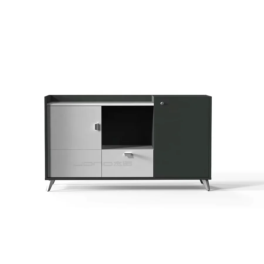 Modern Bookshelf Modular Bookcase With Doors Office Furniture 3 Drawer File Storage Cabinet Wood Bookcases Office File Cabinets