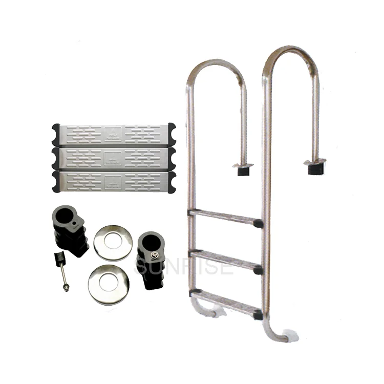 Swimming Pool Accessories Wholesale pool ladder 2/3/4/5 steps high quality Stainless Steel 304 or 316 Swimming Pool Ladder