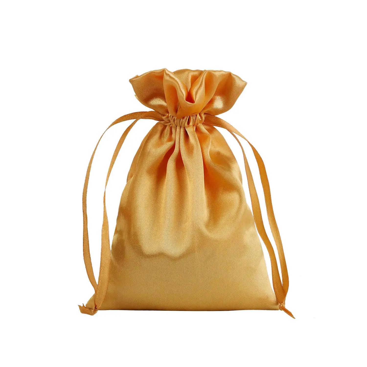 Оптовая продажа, Подарочный шелковый атласный мешочек для ювелирных изделий, упаковка для наращивания волос, цветной атласный мешок с индивидуальным логотипом