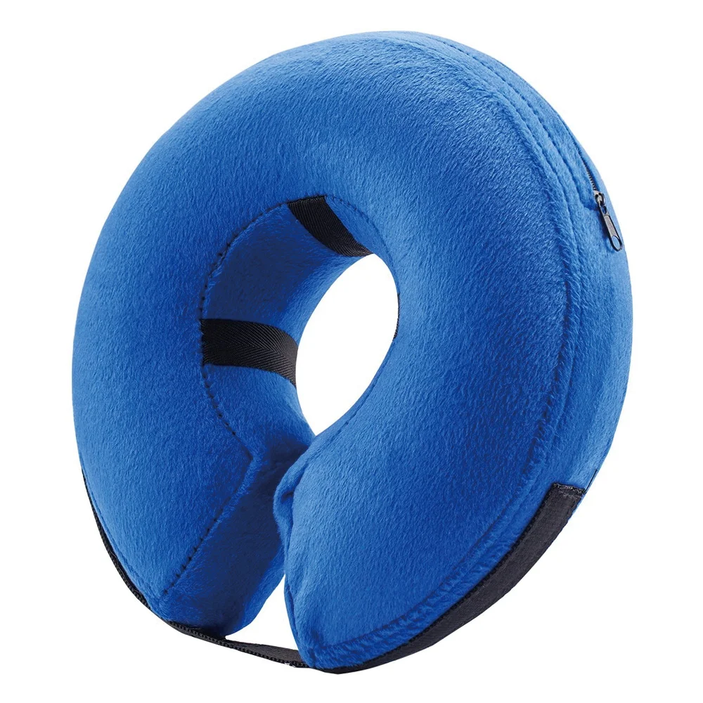 Belt Crown Protective Inflatable Collar for Dogs and Cats Pet Recovery Collar Does Not Block Vision