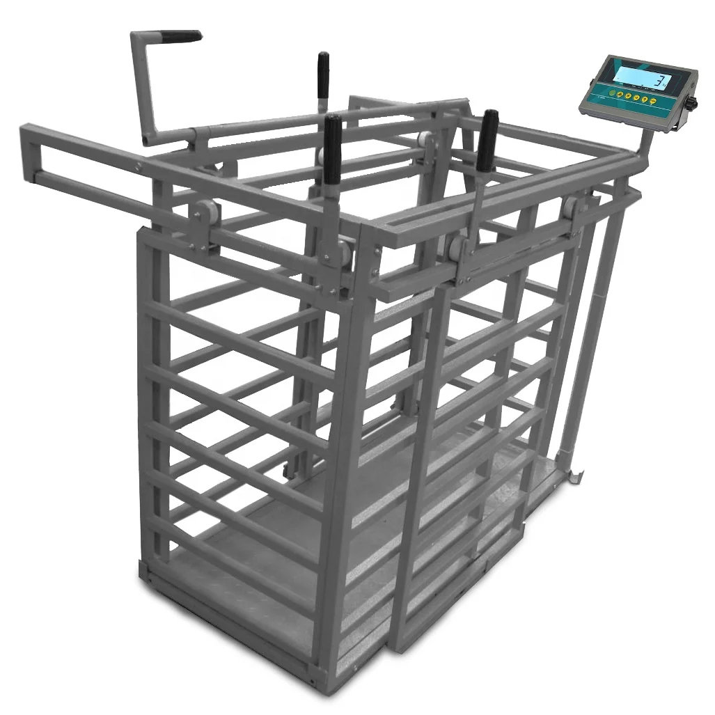 
Heavy Duty Load Cell IP67 2000kgs Moveable Animal Sheep Weight Scale 