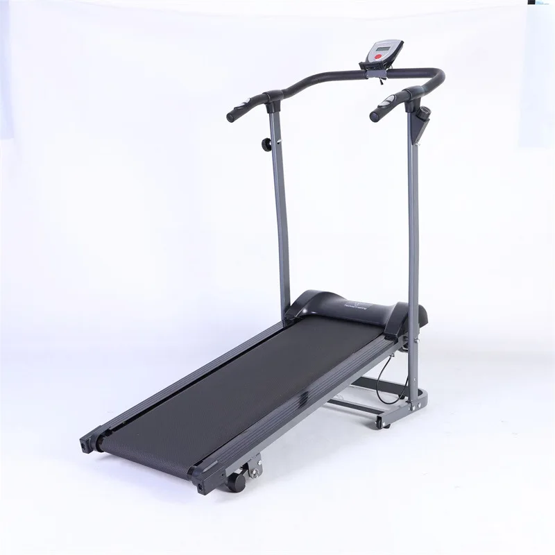 Wholesale Drop Shipping Home Fitness Foldable Portable Folding Walking Running Machine Manual Treadmill