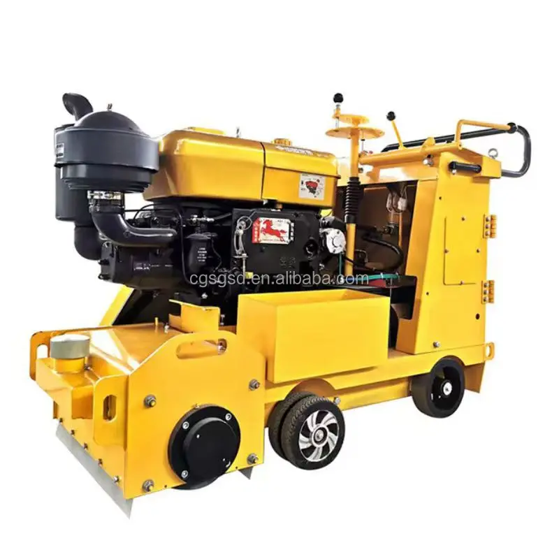 Advanced Gas Power diesel Engine Road Milling Concrete Floor Surface Hydraulic milling Machine