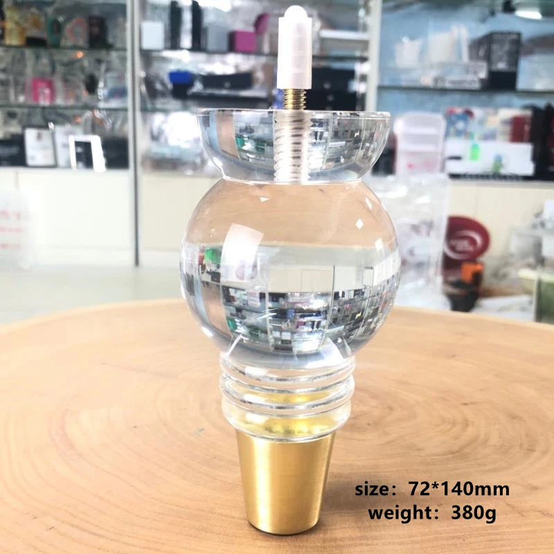 Furniture leg Light luxury acrylic transparent sofa foot table chair simple