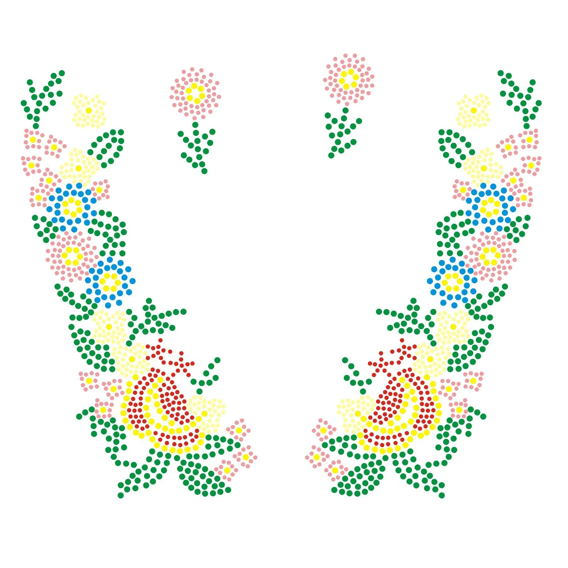 Футболка женский воротник Горячая Живопись горячая Распродажа DIY цветочная одежда оптом