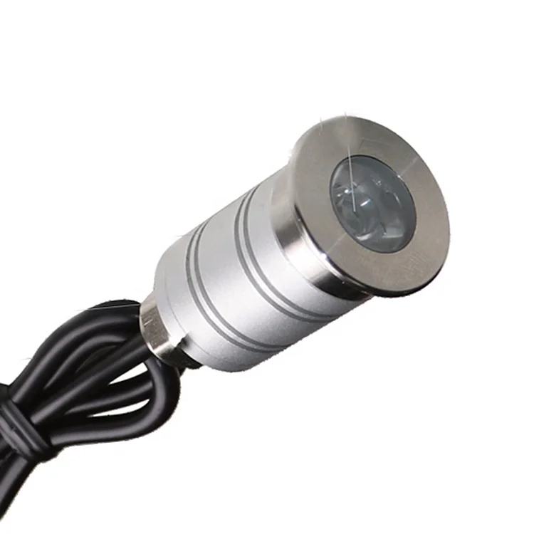 Mini Spotlight Series Outdoor IP67 LED  Inground Light Buried Floor Stair Light Waterproof Star  Light 1W With Stainless Steel