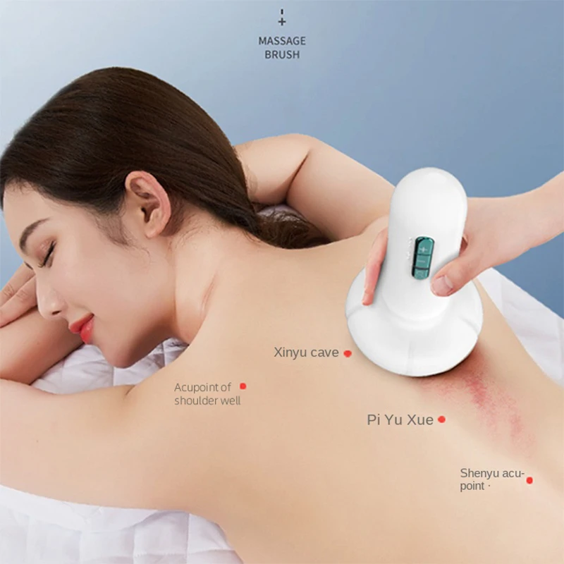 Masajeador Cabeza Stress Release  Meridian Massage Brush