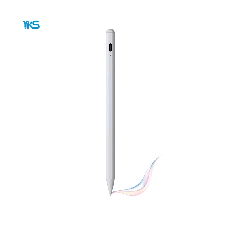 Магнитный металлический активный емкостный Смарт-Стилус с функциями маркировки письма и рисования, подходит для сенсорного экрана IPAD