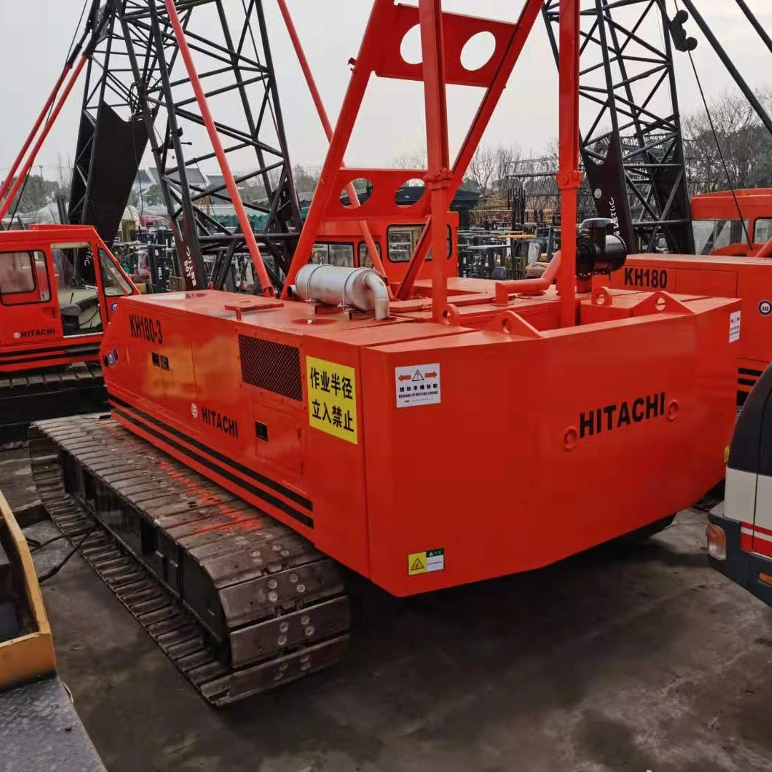 Low Price Used Crawler Crane 50 Ton Hitachi KH180-3 Crawler Crane for sale