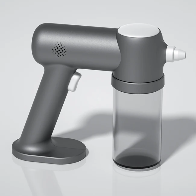 
Electrostatic Rechargeable wireless automatic sanitize hair handhold nano spray gun 