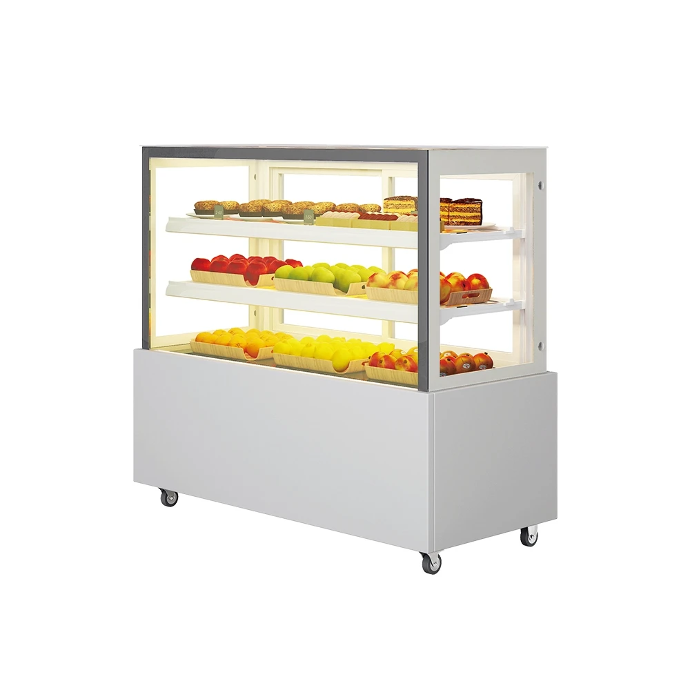 Cake refrigerator showcase small supermarket cake display fridge cabinet