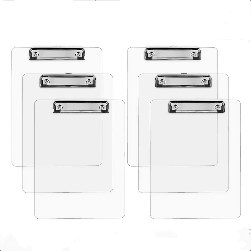 4*6 дюймов Прозрачный Прочный акриловый буфер обмена, пользовательский 4*6 дюймов прозрачный акриловый буфер обмена для ноутбука