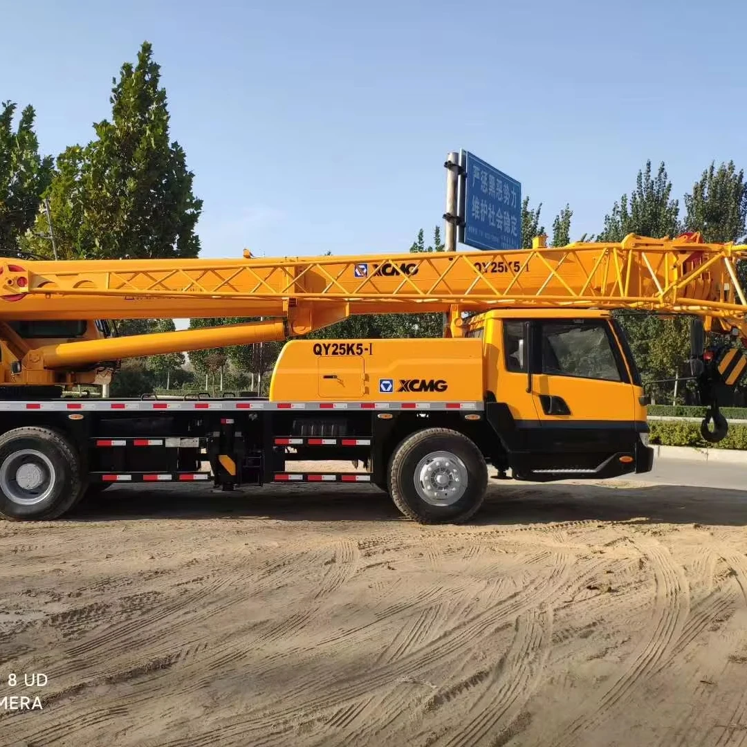 EPA Certified QY25K5-1 used 25 ton mobile car crane used all terrain mobile crane 30t truck crane hot sale