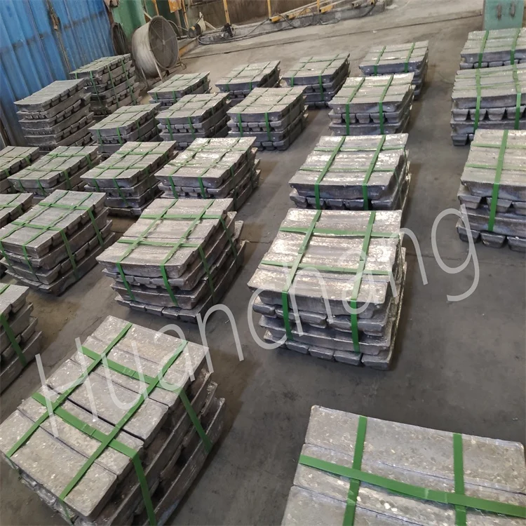 Chinese factory refined lead ingot wholesale price lead ingot manufacturer high purity 99.97%