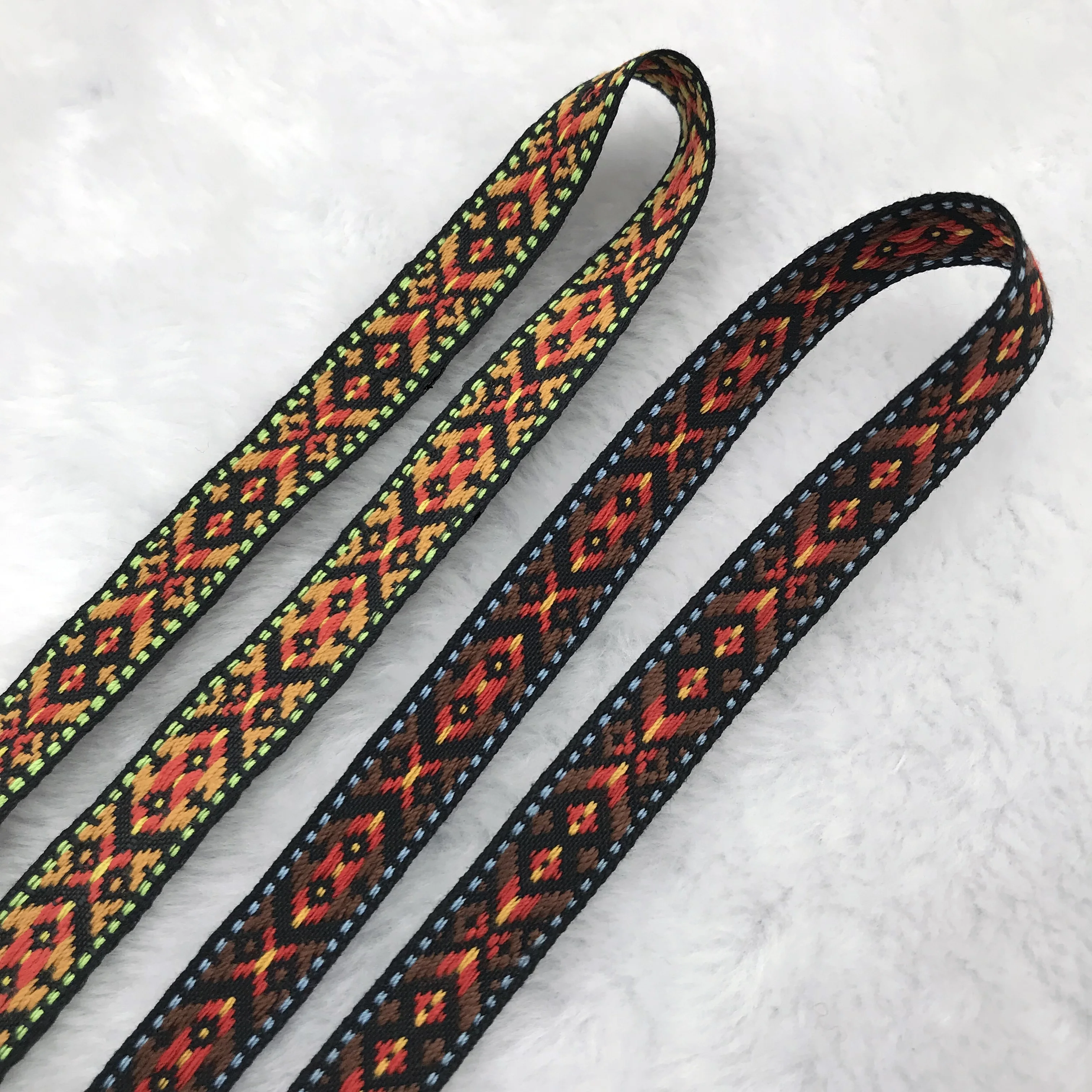 polyester damask woven jacquard ribbon jacquard webbing tape