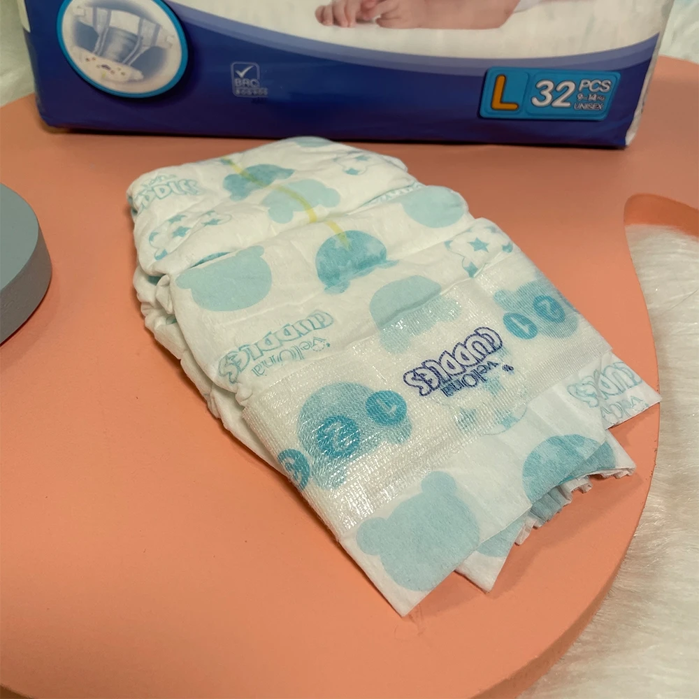OEM ODM newborn diaper batch order compostable soft eco sensitive biodegradable non-rash
