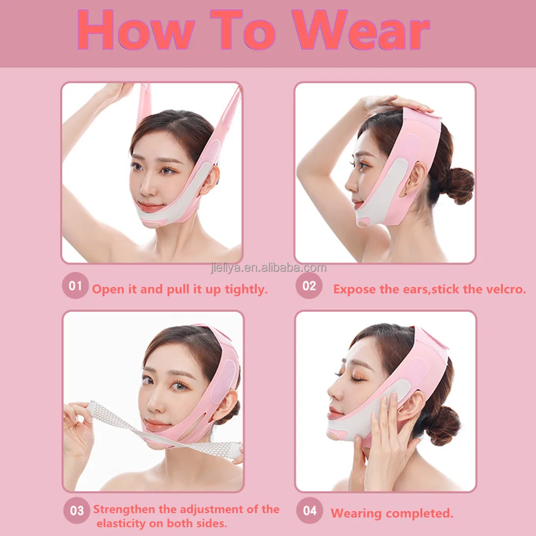 Health Double Chin Reducer, Contour Tightening and Anti-Wrinkle Face Slimmer Strap, V Line Face Slimming Strap