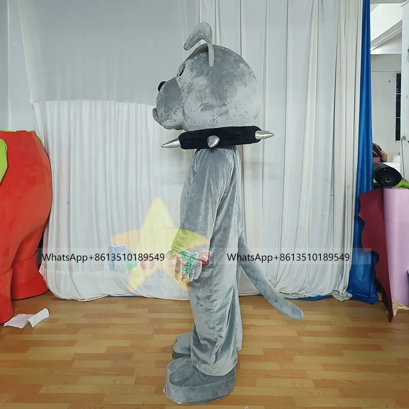 Funtoys Custom BullDog Cartoon Mascot Costume Plush Cosplay Character Halloween Christmas Fancy Dress For Adult MOQ 1 PIECE