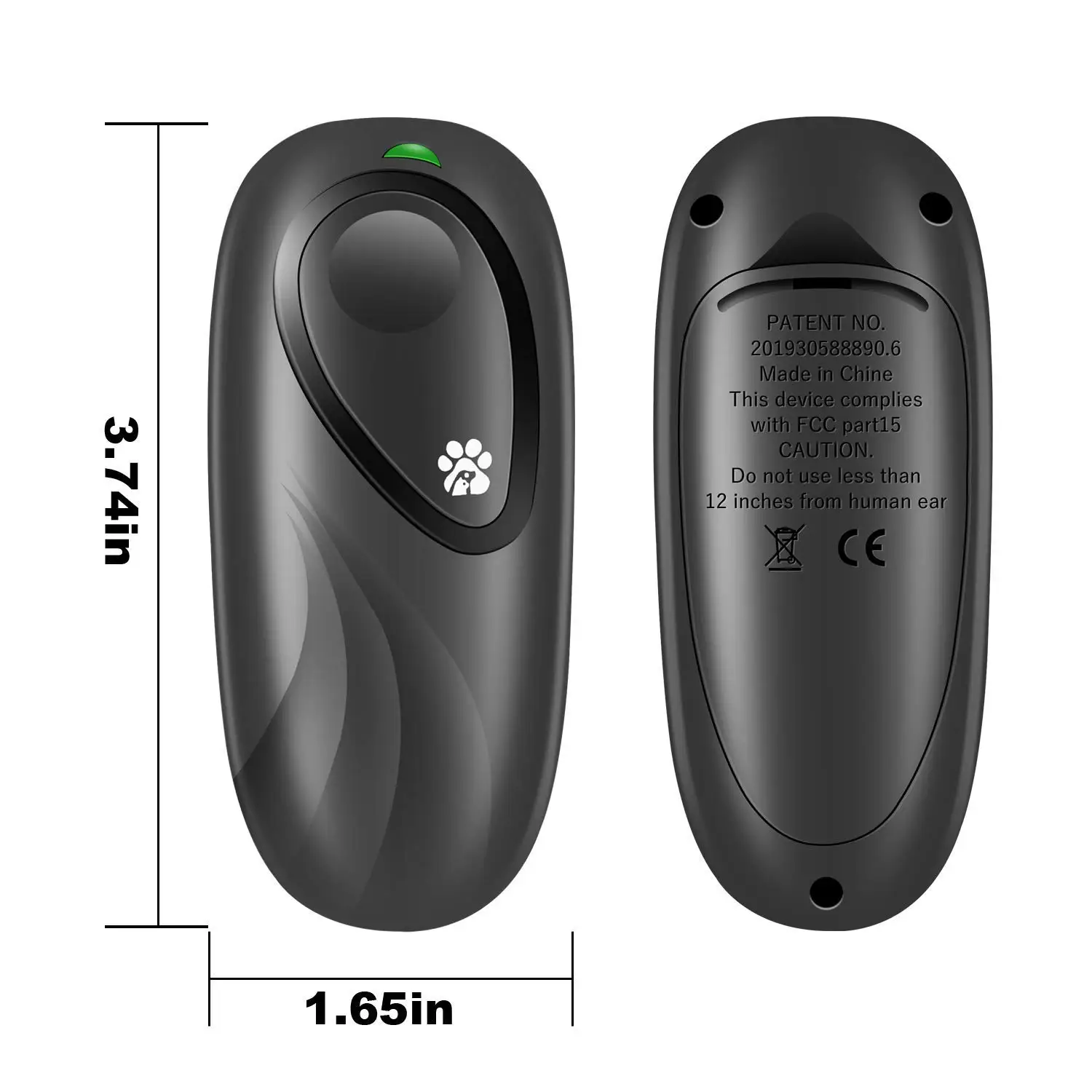 2020 новый ультразвуковой собака контроль лая собаки Chaser устройства для отпугивания собак