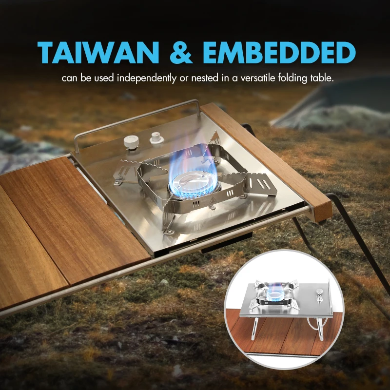 KingGear Outdoor Glamping IGT Grills Camping Gas Burner Stove Portable Gas Stove
