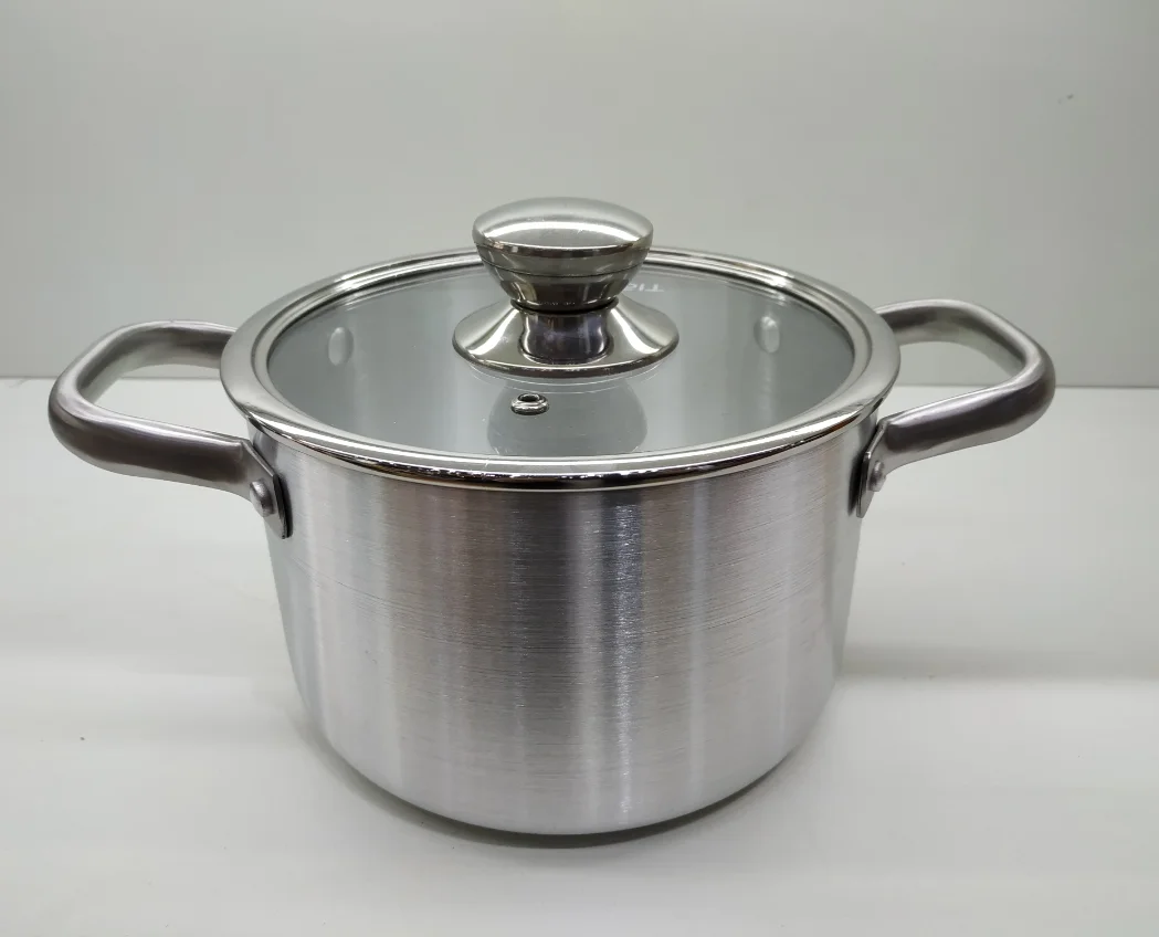 New style hot sale high quality aluminum soup and stock pot with lid