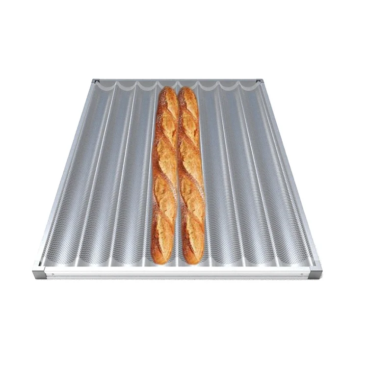 Bake Pro FGS-60808 rectangular custom baking sheet tray nonstick baking tray rectangular