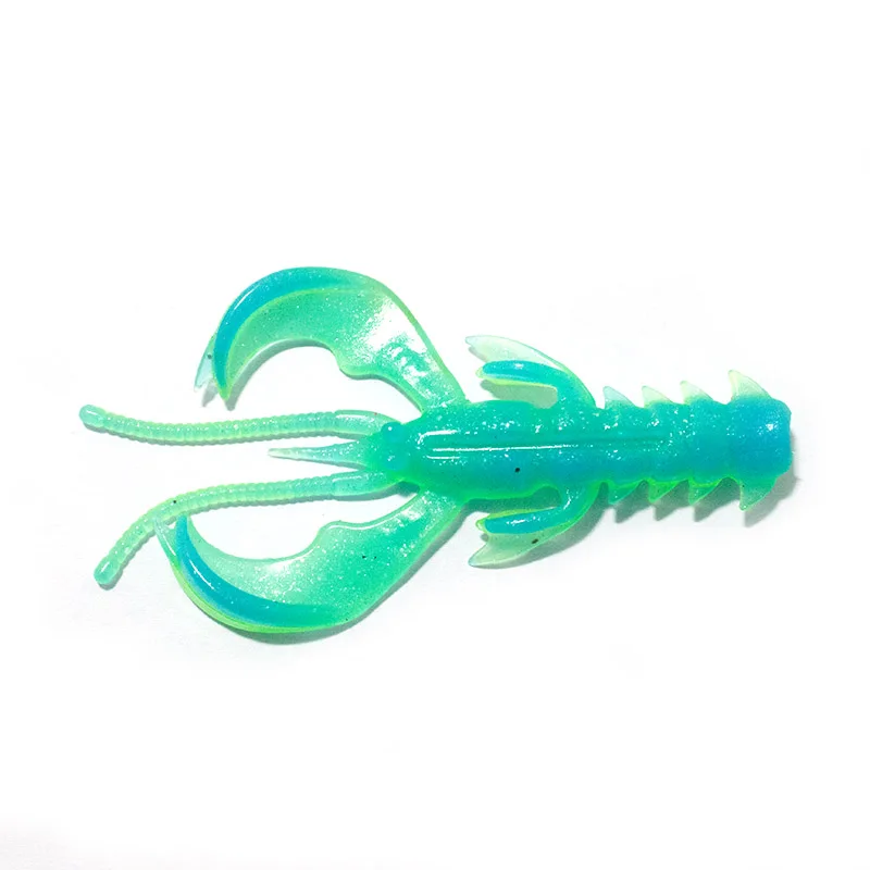 TPE Floating Craw Soft Fishing Lure Crayfish Creature Rubber Bass