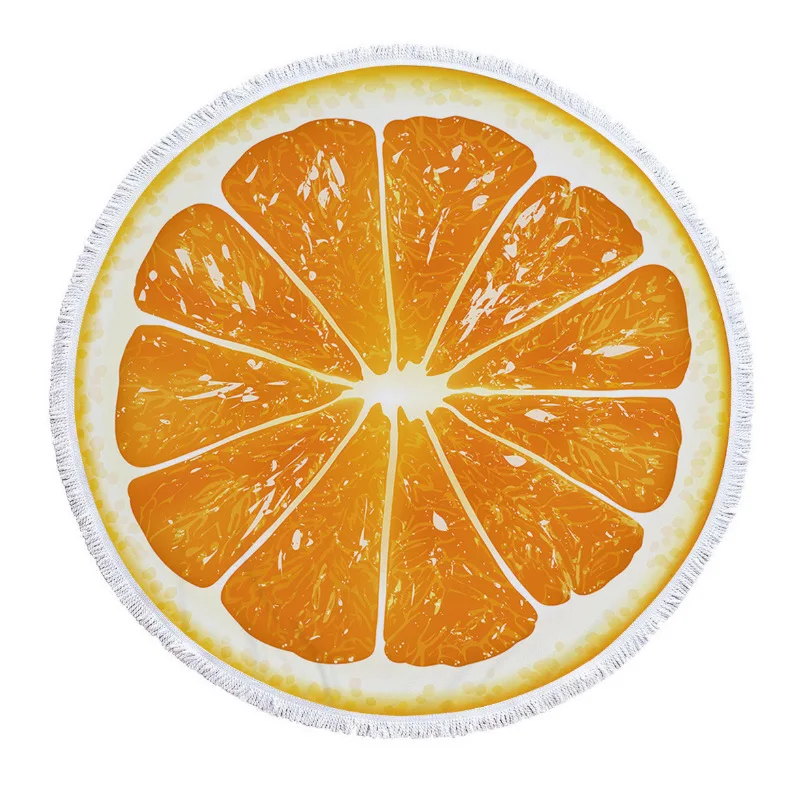 Microfiber Sand Less Sandfree Tassel Towel Circle In Bulk Sand Free Customised Custom Wholesale Round Beach Towel